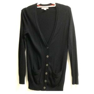 Classic black cardigan